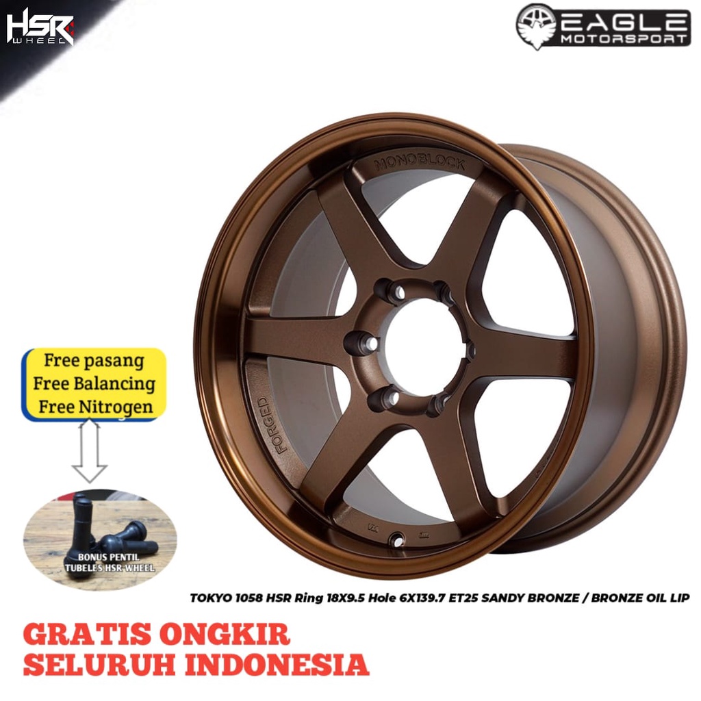 Velg Mobil R18 Ring 18 Velk Pelek PAJERO FORTUNER HILUX DMAX COLORADO HSR TOKYO R18