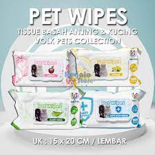VOLK PETS WIPES KOTAK 100 PCS