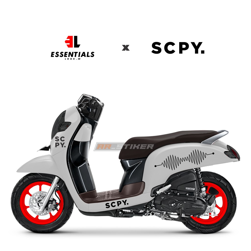 Cutting Sticker Scoopy Fi SCPY