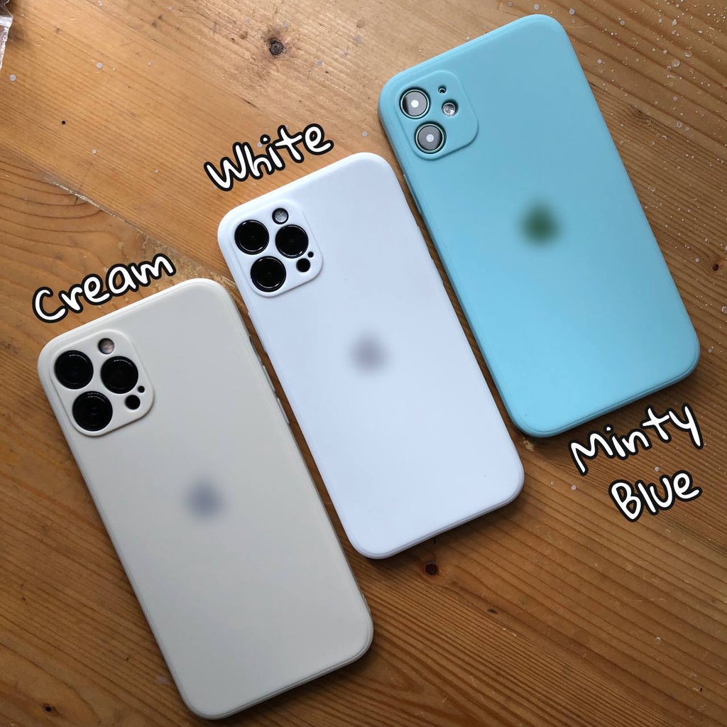 Silicone Edge New Color Case iPhone 12 / Case iPhone 11 Pro Max / Case iPhone XR / Case iPhone 12 Pro Max / Case iPhone 7 Plus / Case iPhone X / Case iPhone Xs Max / Case iPhone 6 Plus / Case iPhone 8 Plus / Silicone Case iPhone Full Cover