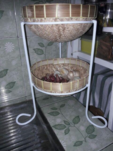 Rak Bawang Kekinian Uk 18 Susun 2 Terlaris Termurah