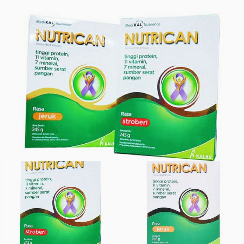 

Nutrican/Makanan/Susu/Nutrisi Pasien Kanker/ Susu Nutrisi Tinggi/ Susu Pasien Kemoterapi Radioterapi