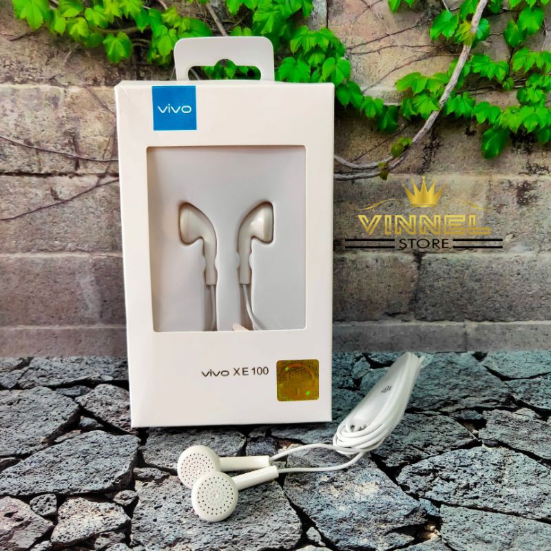 Headset VIVO XE100 original 100% earphone VIVO original 100% ori