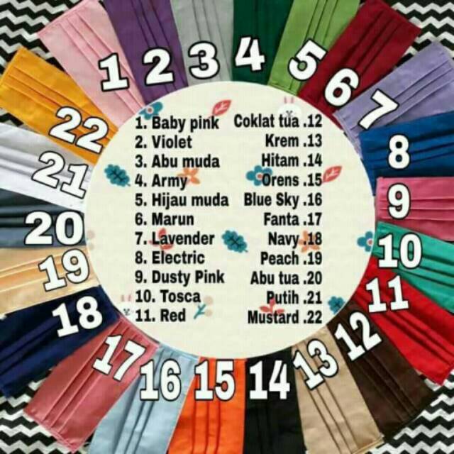(READY STOCK) Masker Kain / Masker Hijab / Masker Tali