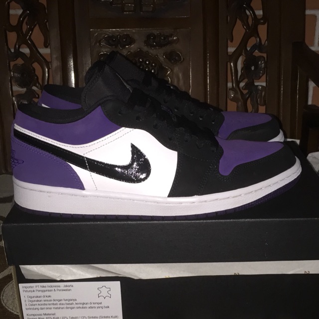 Aj 1 low court purple
