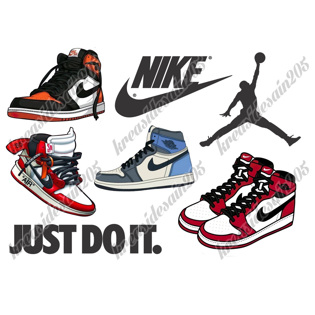 stiker laptop /stiker nike/nike/sepatu nike /stiker a5/stiker vinyl/stiker lucu /stiker tumbler