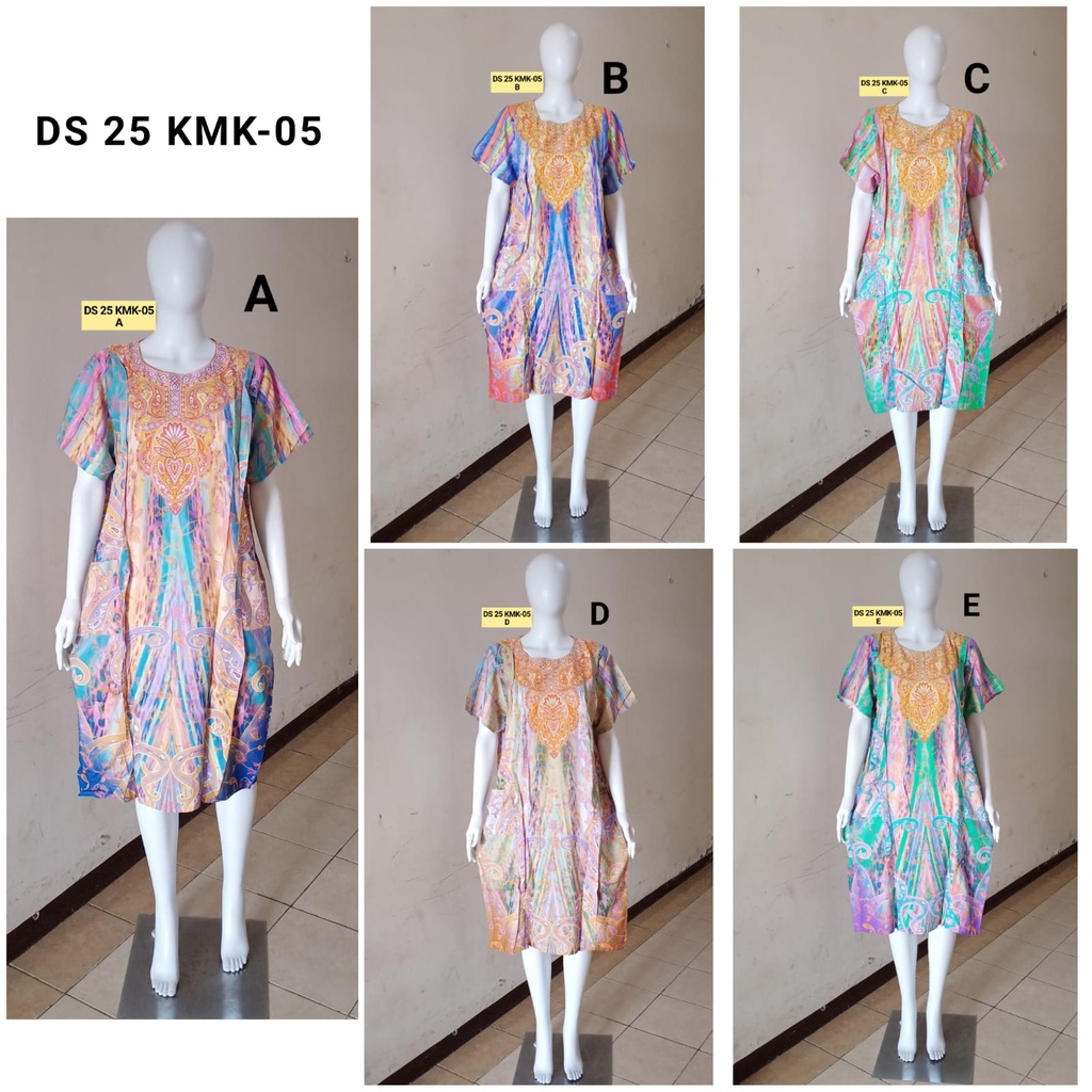 Daster Kuda Mas DS L3 Jumbo LD 138cm Busui Batik Kudamas