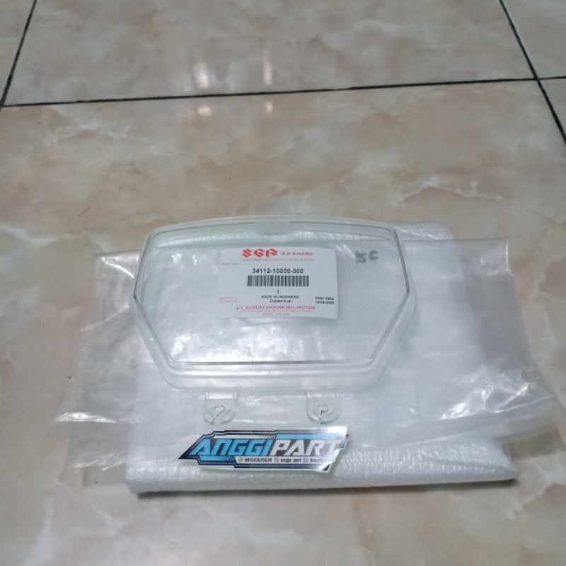 mika spidometer Suzuki RC100 Rc bravo Rc spirit kaca spidometer RC 100 Original baru