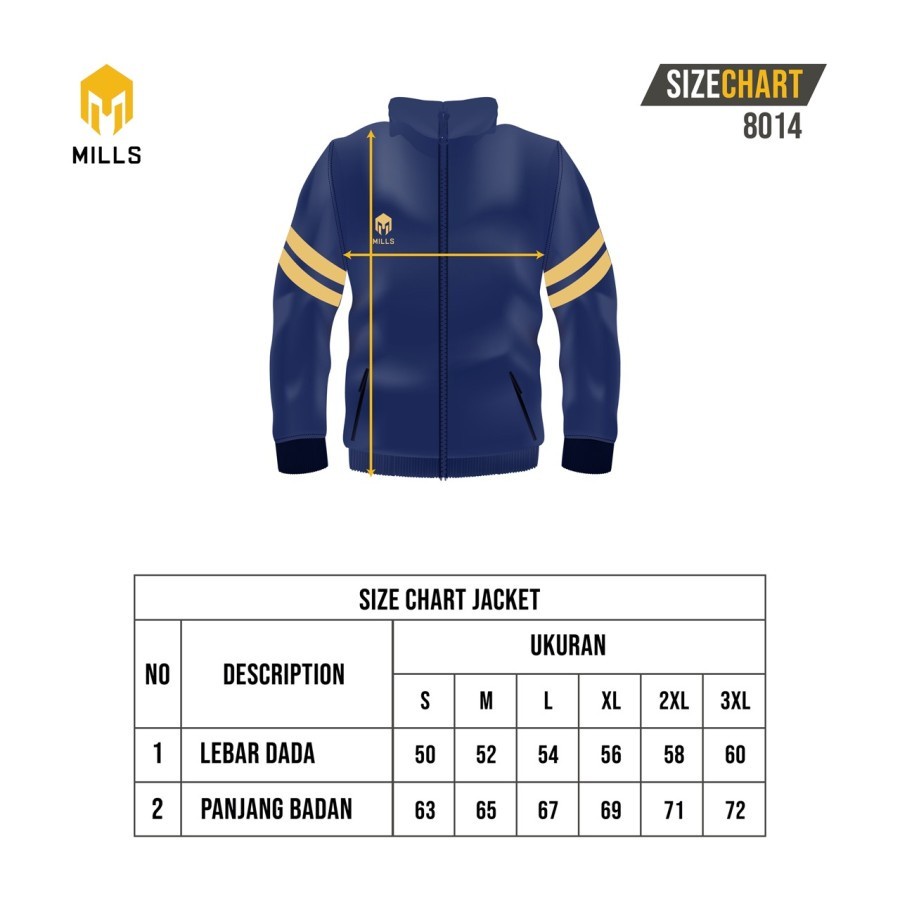 JAKET MILLS / MILLS JACKET REVENGE 1.0 8014