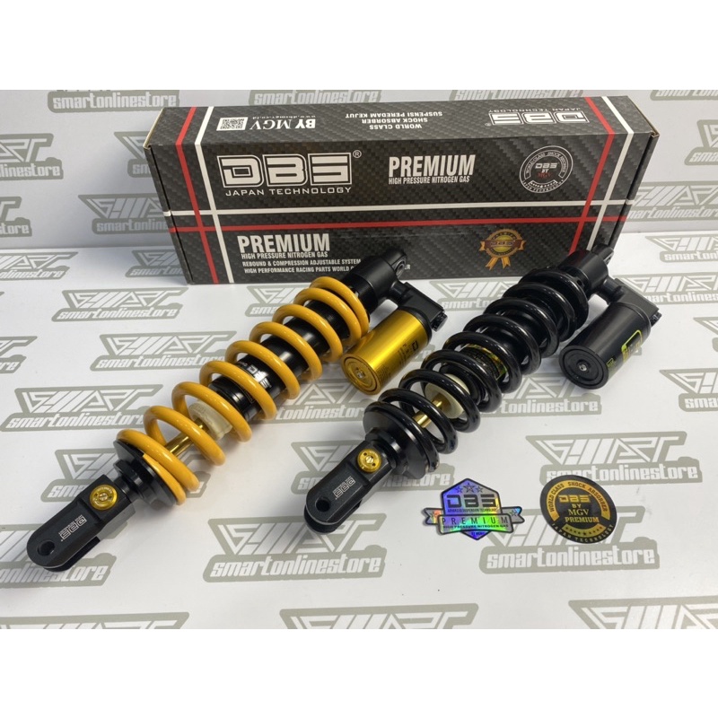 SHOCK BELAKANG KLX 150 MODEL TABUNG DBS PREMIUM / MONOSHOCK KLX 150 DBS PREMIUM