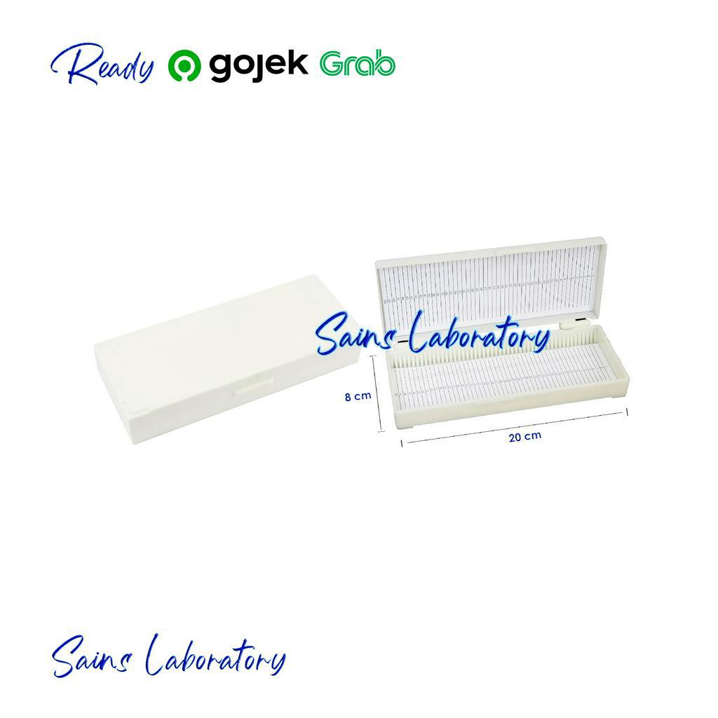 Kotak Preparat Kotak Mikroslaid Microslide Box Kotak Object Glass 50 Slide Preparat