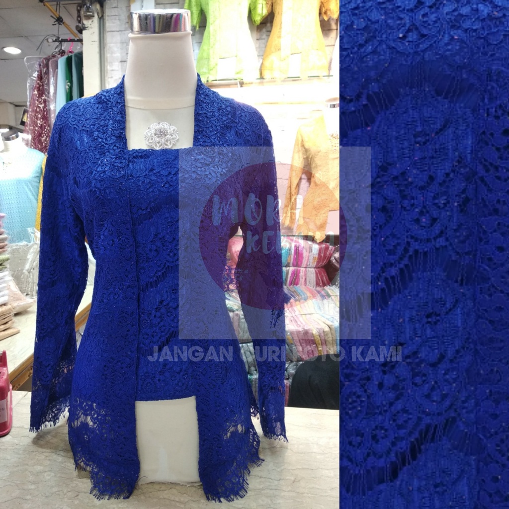 kutu baru pjg_Kutubaru_kebaya_kebaya wisuda_kebaya couple_kebaya kondangan_kebaya wisuda modern-Biru elektrik