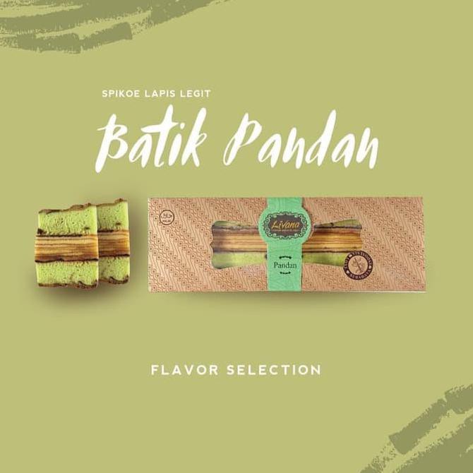 

Limited Stock Spikoe Lapis Legit Batik Pandan