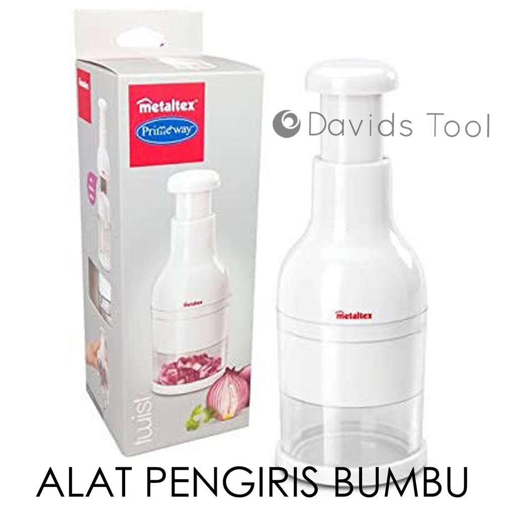 Blender Manual Food Chopper Pencacah Bawang Sayuran Metaltex Twist