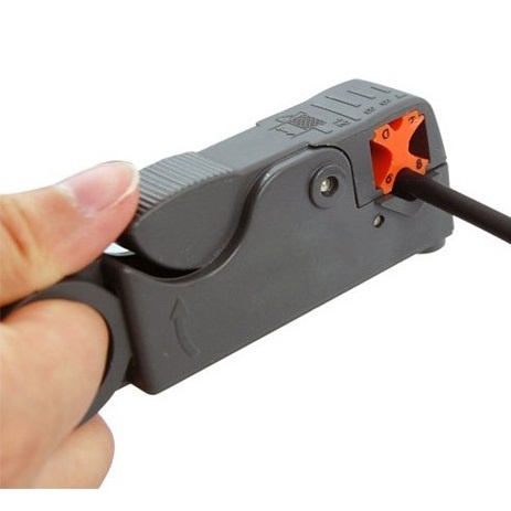 Rotary Coaxial Cable Stripper Cutter - RG58 - Gray