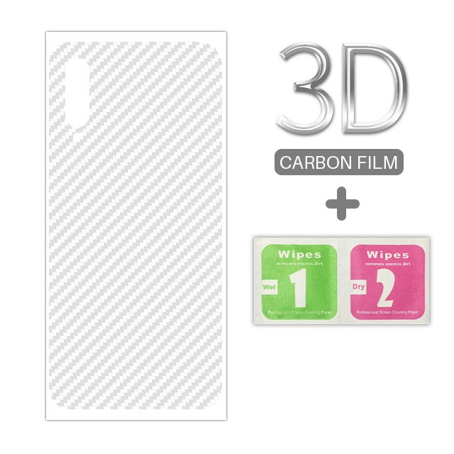 Garskin Carbon Samsung A30S Premium Back Screen Protector