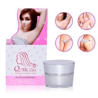 Qnic Care Whitening Underarm Cream Pemutih Ketiak | Krim Ketiak | Deodoran | Qnic Care Serum