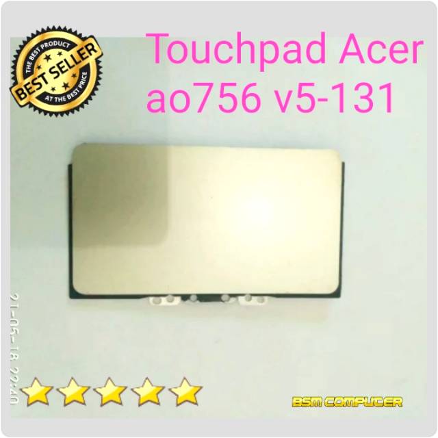 Touchpad trackpad laptop  Acer aspire one ao756 756 v5-131 merah biru silver hitam
