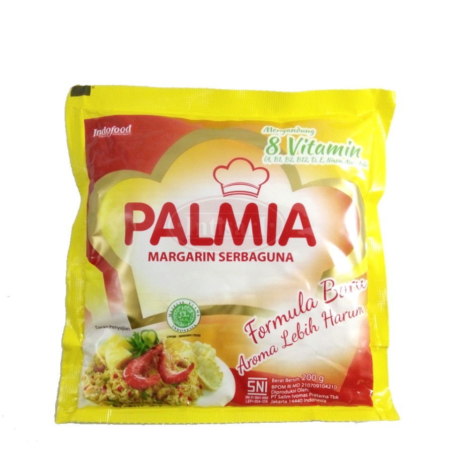 

SIMAS PALMIA PACK 200 GR / MENTEGA / MARGARIN / SIMAS / PALMIA