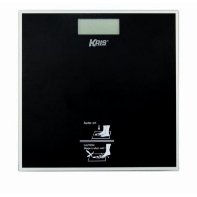 KRISBOW TIMBANGAN BADAN DIGITAL- HITAM