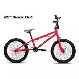 SEPEDA BMX 20" PACIFIC BLACK OUT