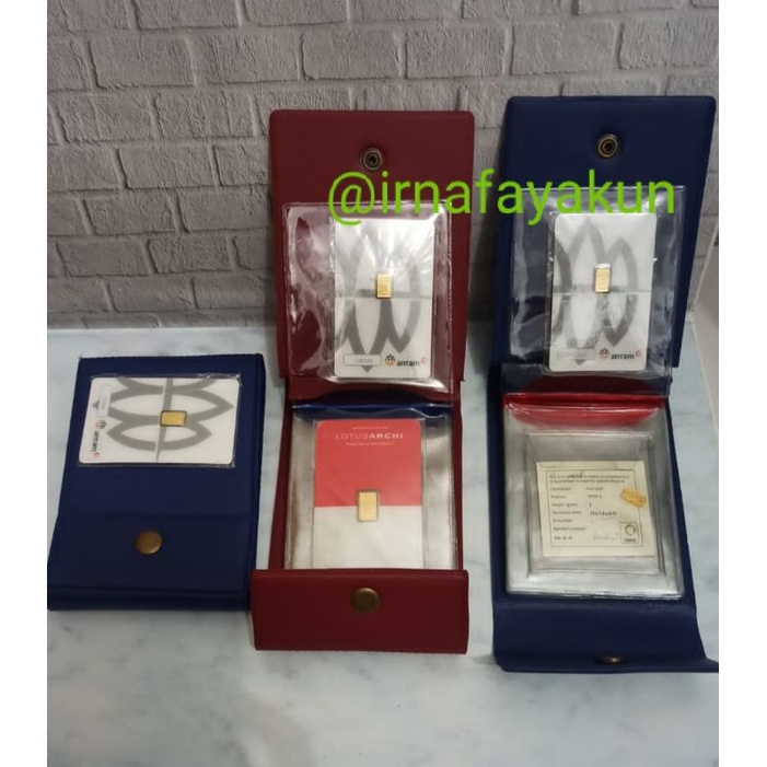 Album Lebar Logam mulia Lothus Arci/Antam retro/Antam certi/mini gold/big gold / emas kecil kecil