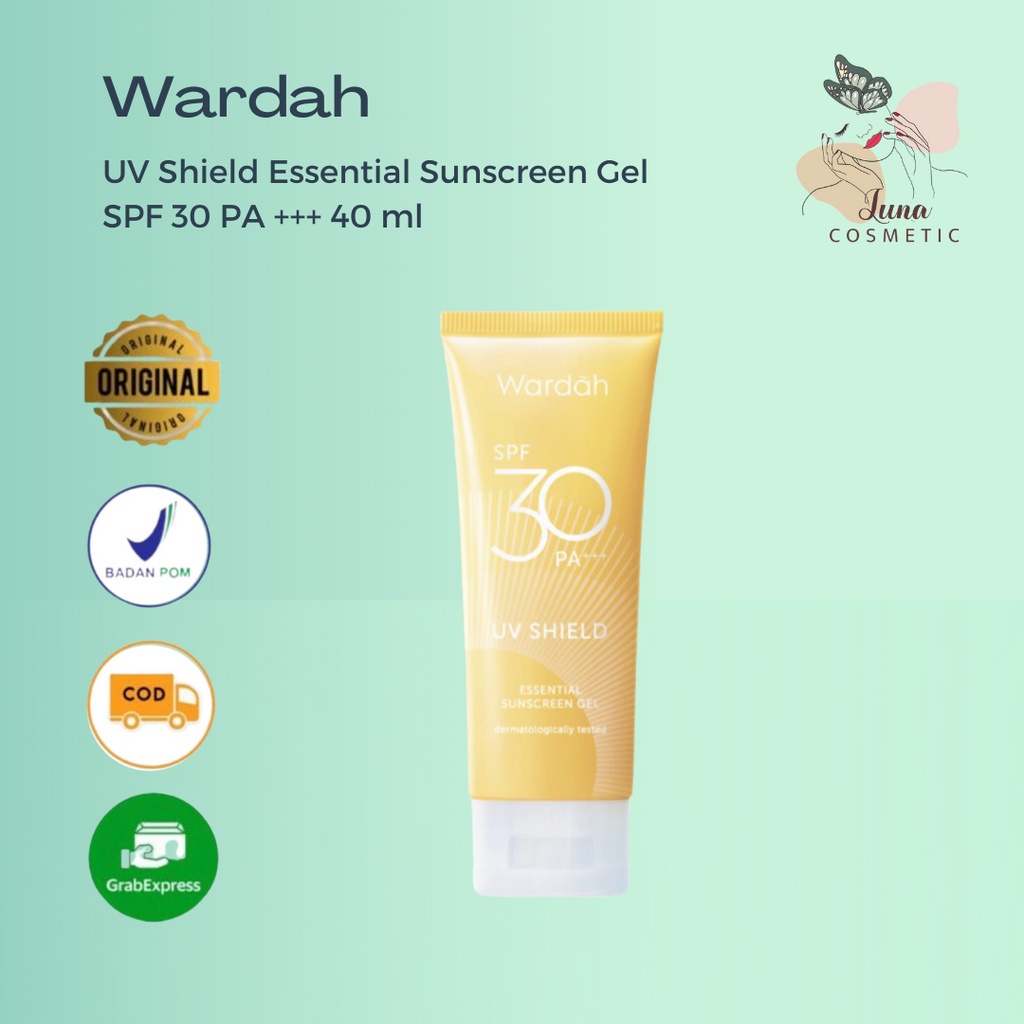 Wardah UV Shield Essential Sunscreen Gel SPF 30 PA +++ 40 ml