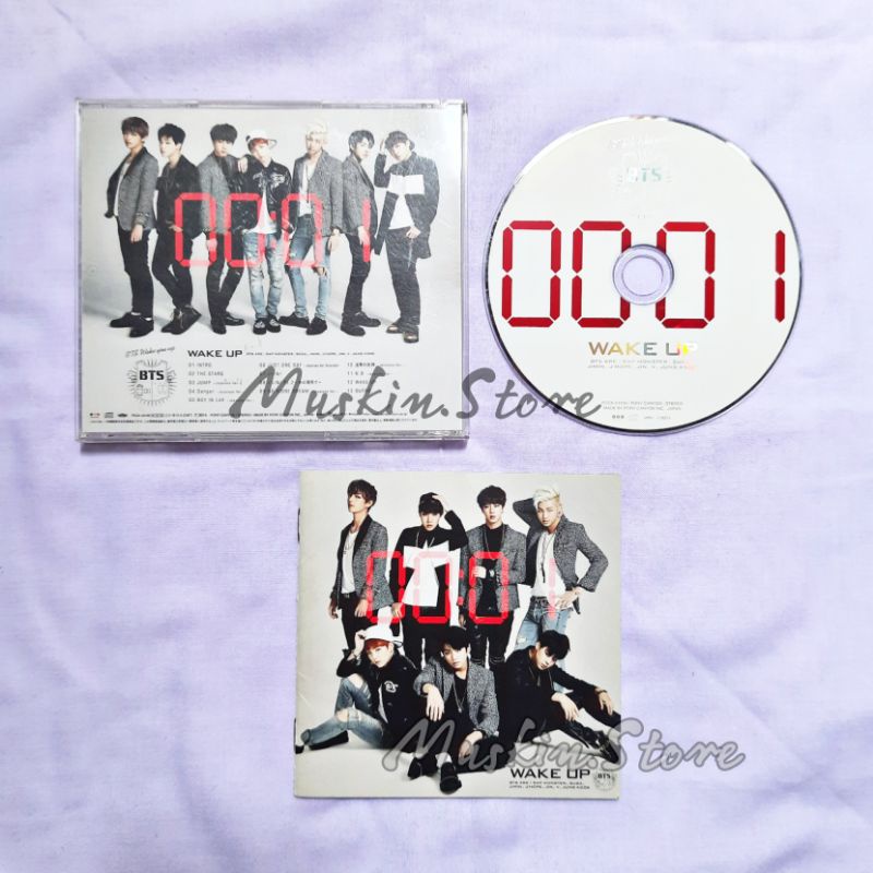 [RARE] Album BTS JAPAN WAKE UP 2014
