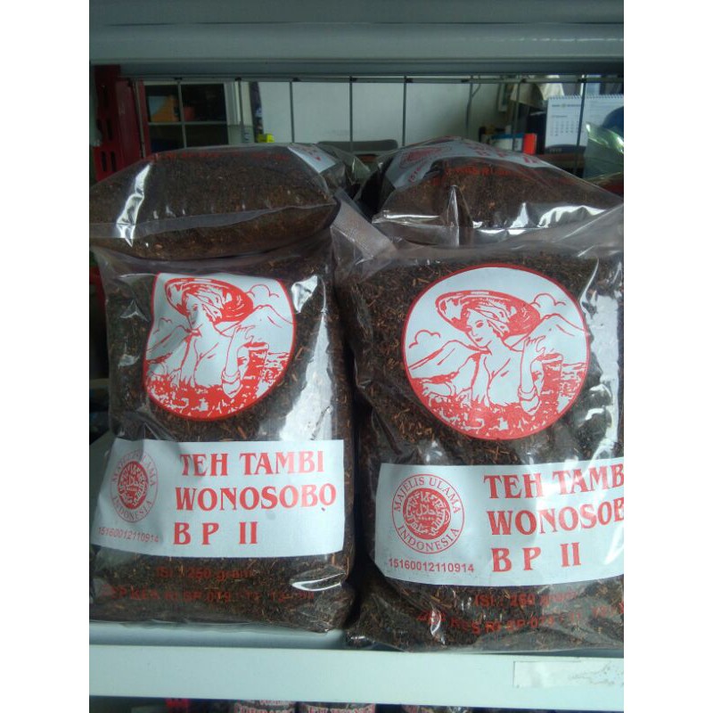 

Teh Hitam Tambi BP II 250gr