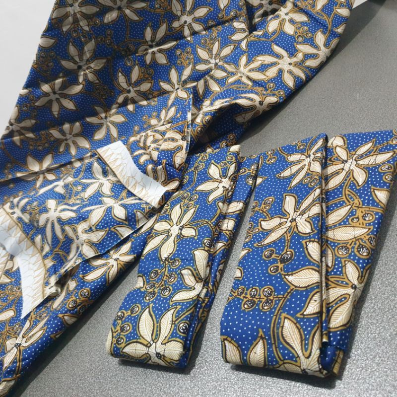 Kain Banyumas Batik Biru Manis / Kain Bahan Motif Banyumasan Mori Prima