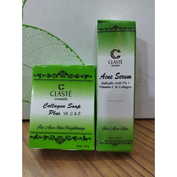 CLASTE||ANTI ACNE CLASTE||SABUN UNTUK JERAWAT||SABUN WAJAH ACNE SERIES