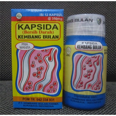 KAPSIDA BERSIH DARAH KEMBANG BULAN ORIGINAL 1000%