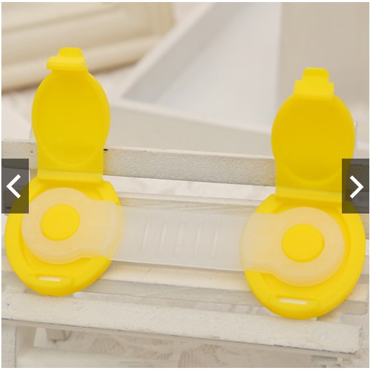 Pengaman Laci Lemari Pintu Perabotan Furniture Rumah Dari Anak Kecil Baby Safety Lock  - Pengaman Laci Elastis - Pengunci Laci Meja Kulkas - Safety Lock Baby Safety Warna - Baby Safety Lock