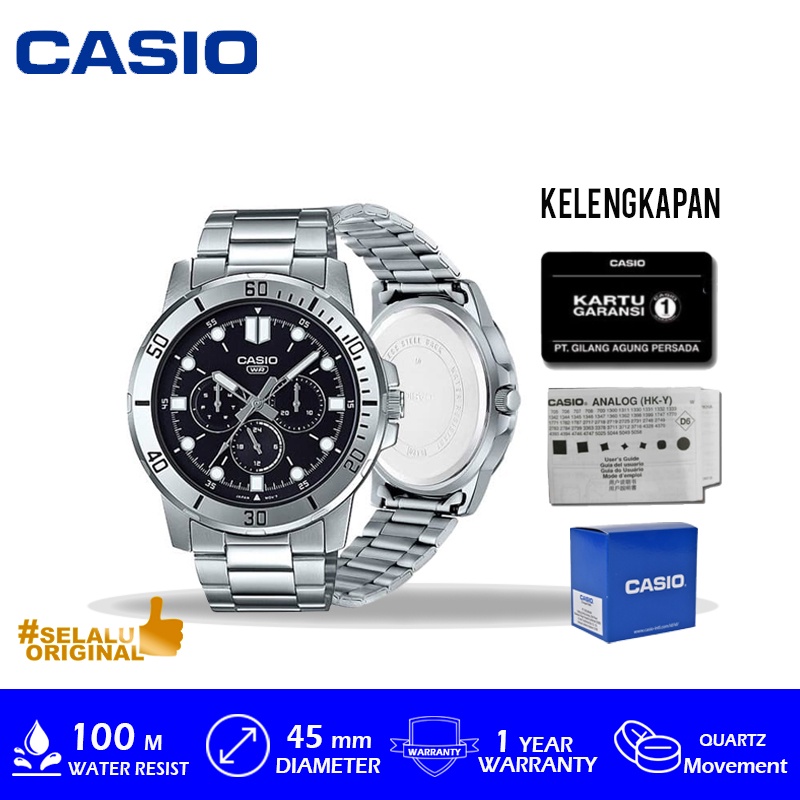 Casio General Analog Man MTP-VD300D-1EUDF / MTPVD300D / MTPVD300D1EUDF