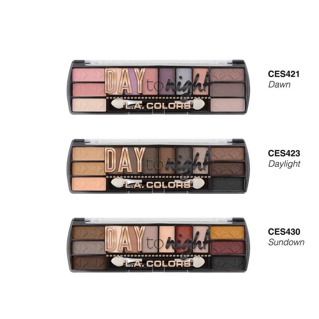 ❤ MEMEY ❤ LA COLORS Day To Night Eyeshadow Palette