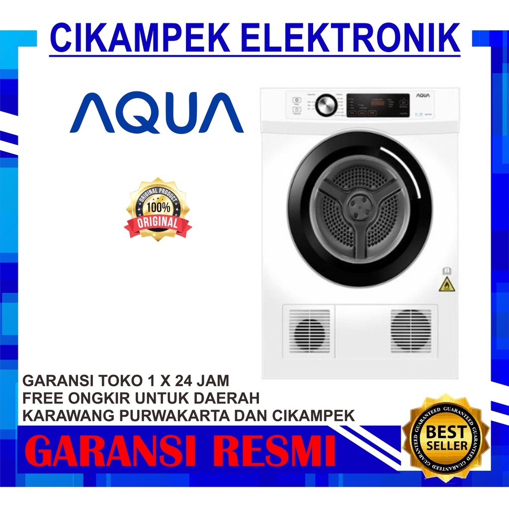 Jual Mesin Pengering Pakaian Dryer Aqua Fqv 701e Indonesiashopee Indonesia 7944