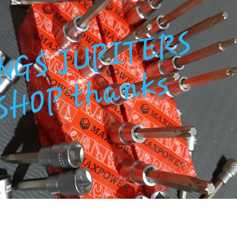 ♥ MATA SOK BINTANG T30 PANJANG MAXPOWER KUNCI SOK BINTANG T30 SATIN-S2 VERY HIGH STEEL PANJANG ☟
