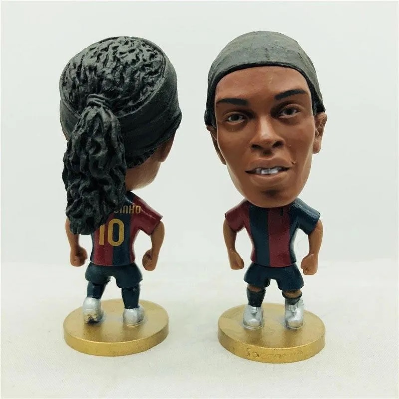Soccerwe Soccer Action Figure - Ronaldinho Barcelona #10