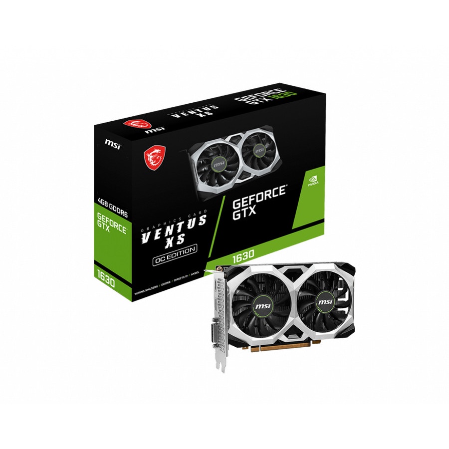 VGA Nvidia MSI Geforce GTX 1630 Ventus 4GB DDR6