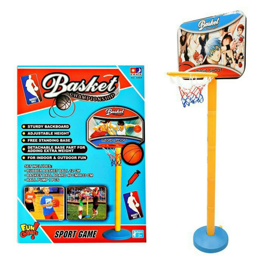 MAINAN ANAK Basketball set bola basket dan ring