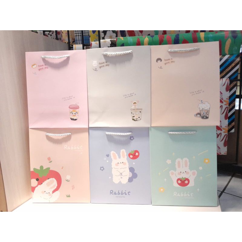 Paper bag lucu 19,5x9, 5x24 cm