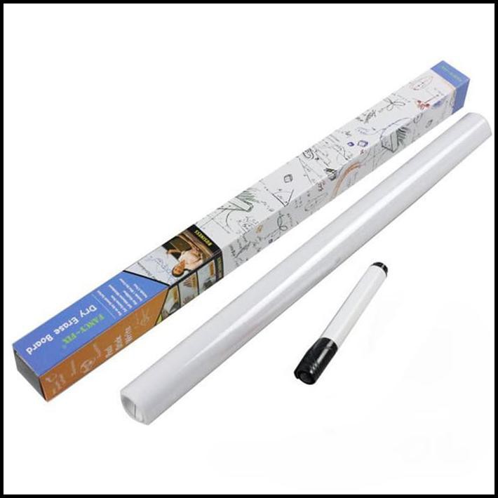 

DISKON DRY ERASE WHITE BOARD STICKER PAPAN TULIS SELF ADHESIVE WHITEBOARD TO
