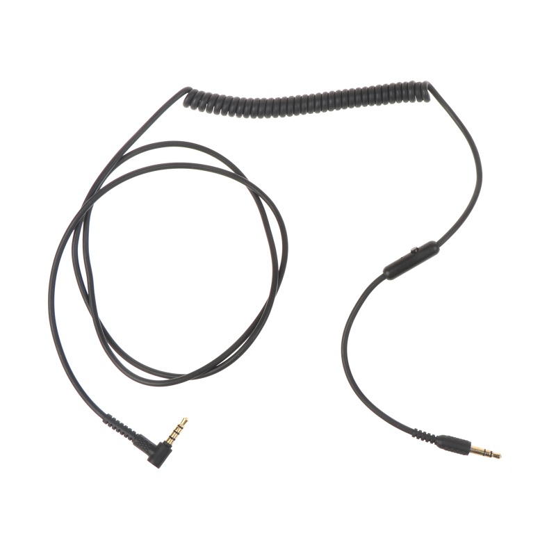 Bt Kabel Ekstensi Headphone Tahan Lama Cord Microphone Dengan Kontrol Volume Untuk 3kabel Pengganti Headphone Utama