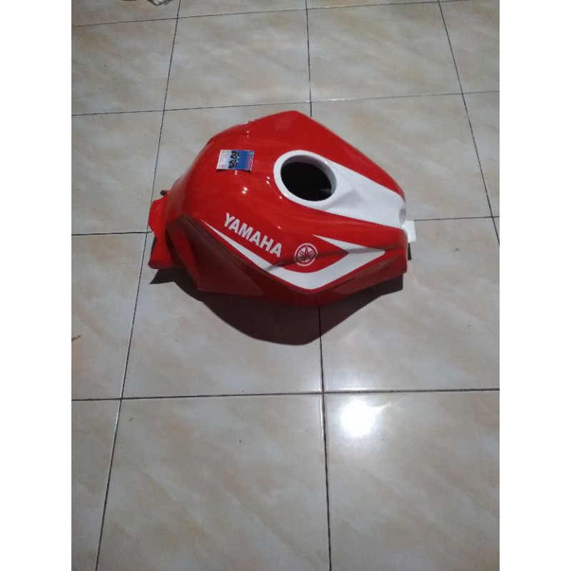 Jual Cover Tengki Merah List Putih Yamaha R V V Shopee Indonesia