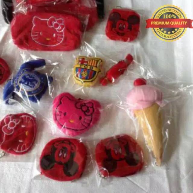 DOMPET KOIN BONEKA/SOUVENIR DOMPET KOIN/SOUVENIR HAJATAN