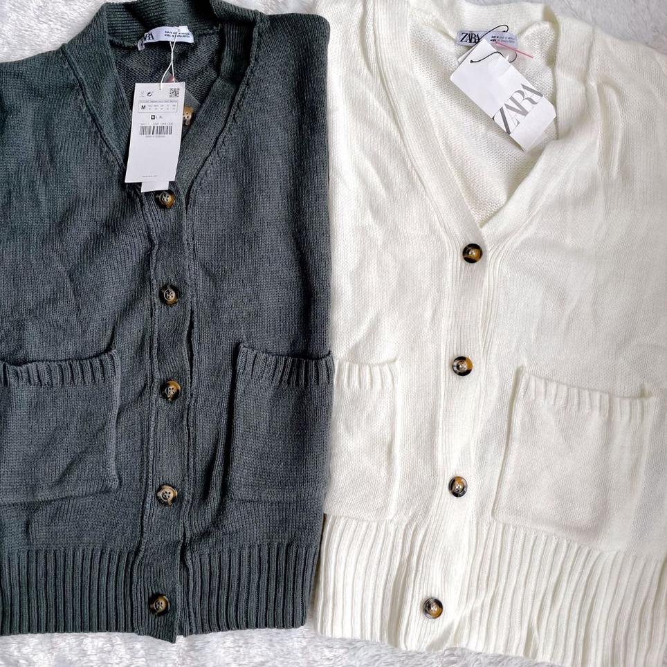 Keluaran Terbaru.. ZARA Knit Cashmere Cardigan - Outer Atasan Wanita original