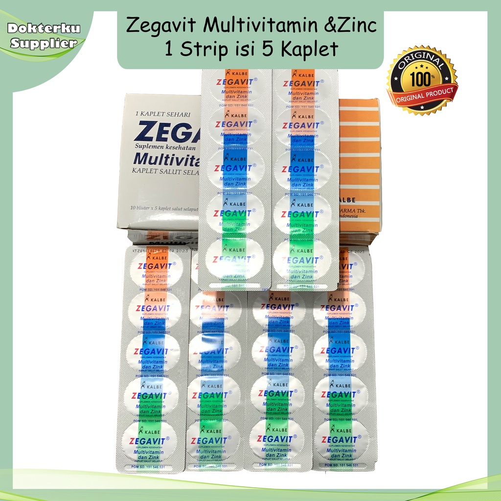 Zegavit Multivitamin dan Zinc
