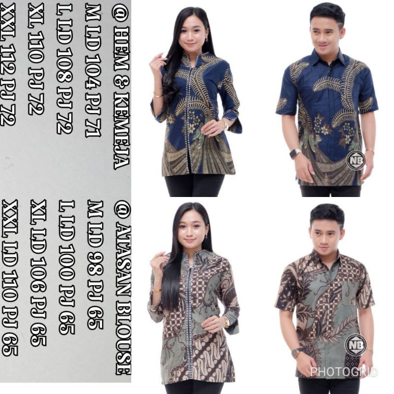 DNS Blouse batik Atasan batik Hem batik Kemeja batik Tunik batik Zipper batik katun murah