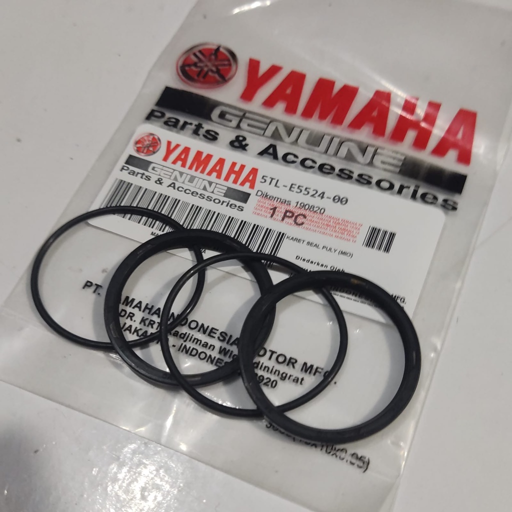 Karet Seal Sil As Pully Pulli Puli Pulley Yamaha Mio Fino Karbu Lama 5TL