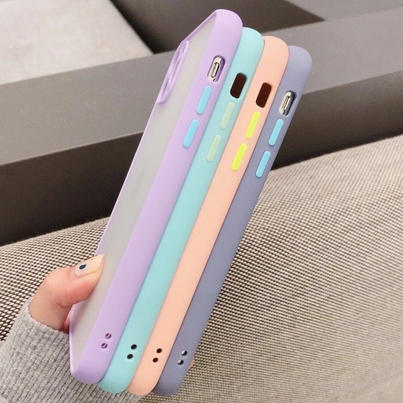 Case BUMPER MACARON Samsung A22 A32 A52 A72 4G 5G A02S A11 A10S A20 A30 A20S A30S A50 A50 A51 A71 M11 Candy Lens Cover Camera Protector My Choice Casing Dove Softcase Hardcase Soft Hard Fuze Shockproof Aero Matte-8